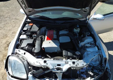 2002 Mercedes-Benz Slk 230 Kompressor z USA, uszkodzony, nr VIN WDBKK49F72F259438